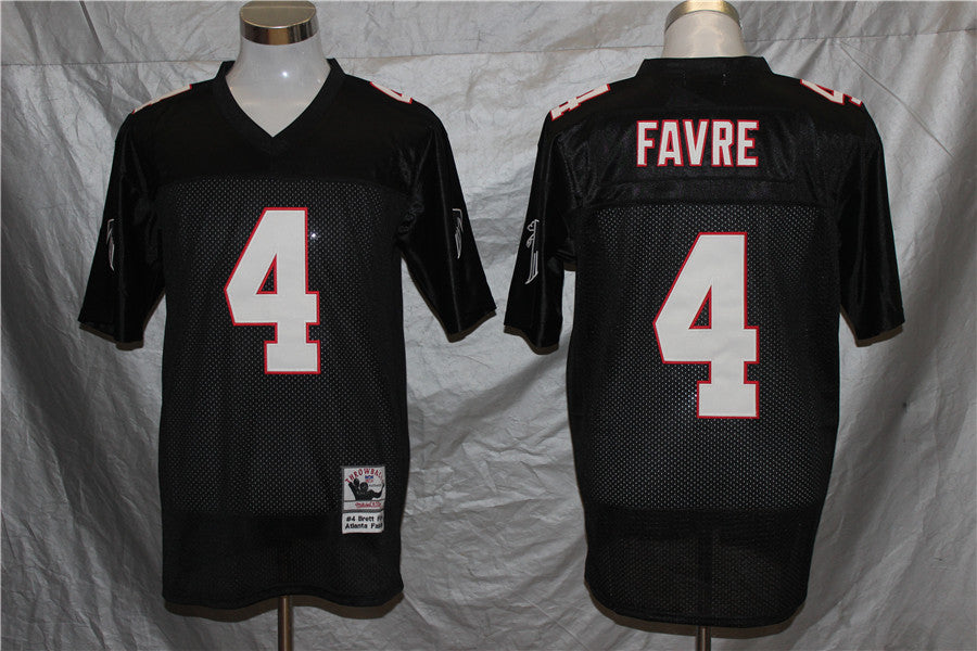 Men’s Atlanta Falcons Brett Favre Mitchell & Ness Black Legacy Jersey
