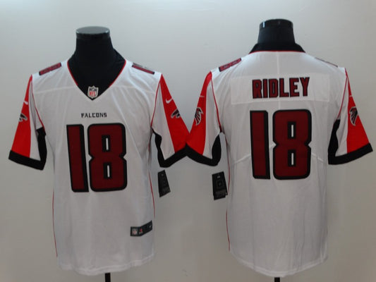 Men’s Atlanta Falcons Calvin Ridley #18 White Jersey