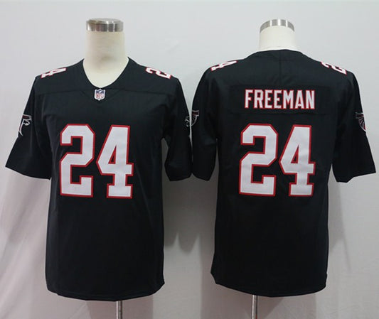 Men’s Atlanta Falcons Devonta Freeman #24 Black Jersey