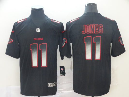 Men’s Atlanta Falcons Julio Jones #11 Black Authentic Jersey