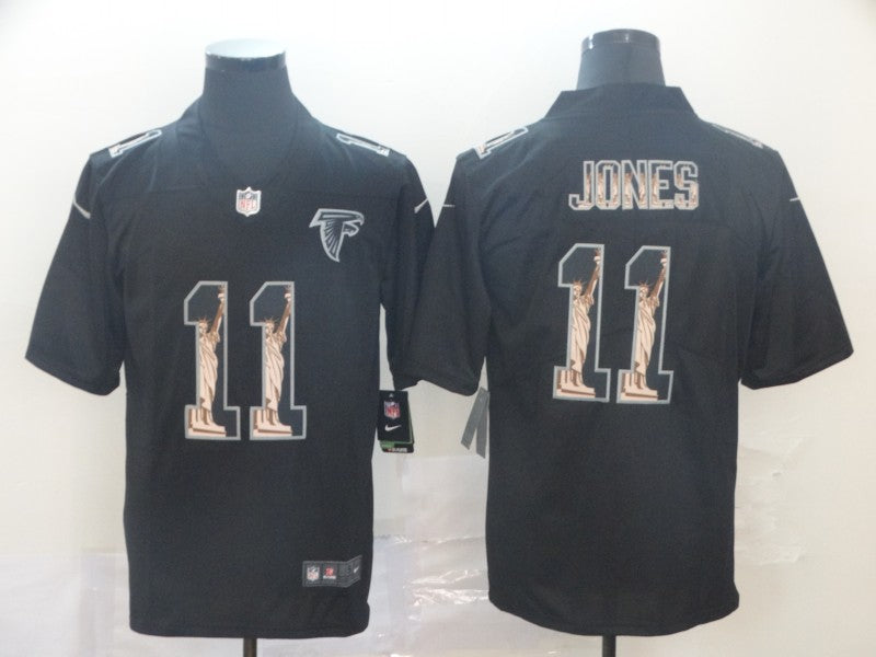 Men’s Atlanta Falcons Julio Jones #11 Black Jersey