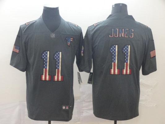 Men’s Atlanta Falcons Julio Jones #11 Black Team Jersey