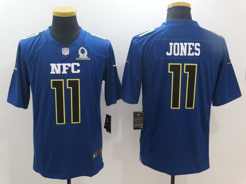 Men’s Atlanta Falcons Julio Jones #11 Blue Jersey