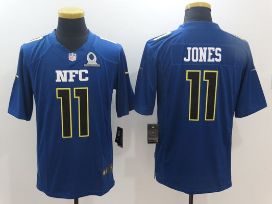 Men’s Atlanta Falcons Julio Jones #11 Blue Jersey