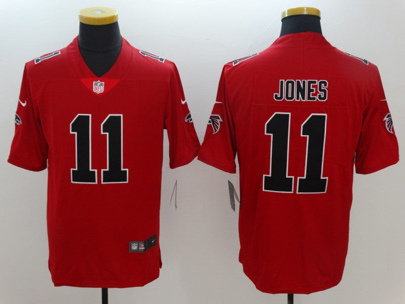 Men’s Atlanta Falcons Julio Jones #11 Red Alternate Jersey