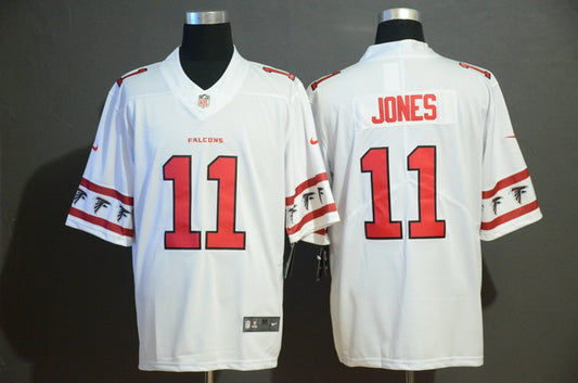 Men’s Atlanta Falcons Julio Jones #11 White Authentic Jersey