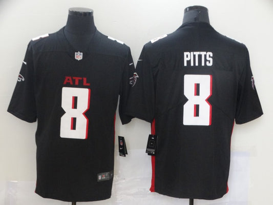 Men’s Atlanta Falcons Kyle Pitts #8 Black Jersey
