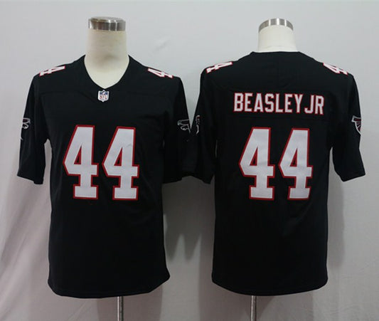 Men’s Atlanta Falcons Vic Beasley Jr #44 Black Jersey
