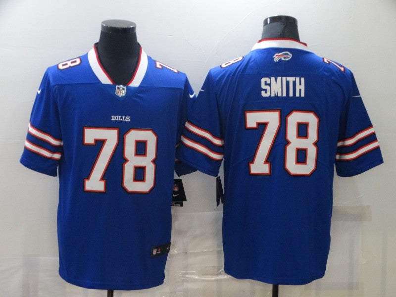 Men’s Buffalo Bills Bruce Smith #78 Blue Jersey