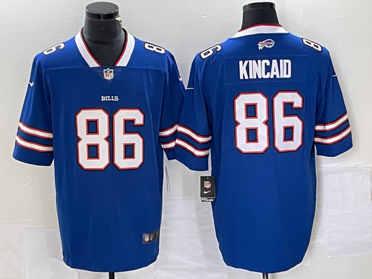 Men’s Buffalo Bills Dalton Kincaid #86 Royal 2023 NFL Draft First Round Pick Jersey