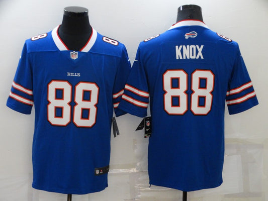 Men’s Buffalo Bills Dawson Knox #88 Blue Jersey