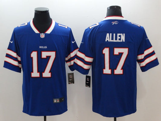 Men’s Buffalo Bills Josh Allen #17 Blue Team Jersey