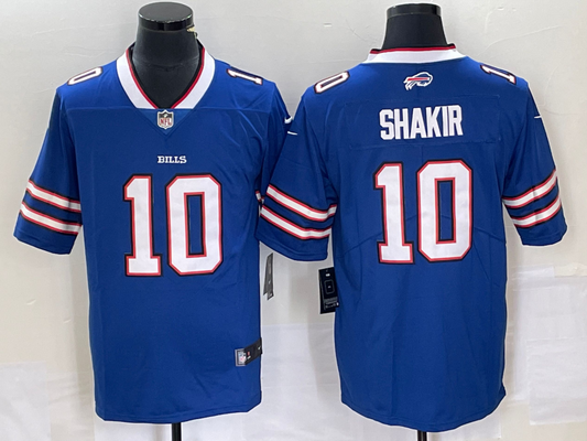 Men’s Buffalo Bills Khalil Shakir #10 Royal Jersey