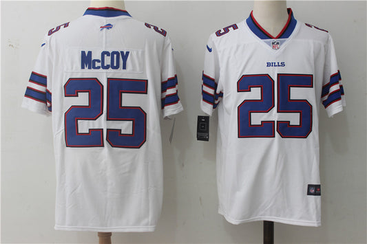 Men’s Buffalo Bills LeSean McCoy #25 White Jersey