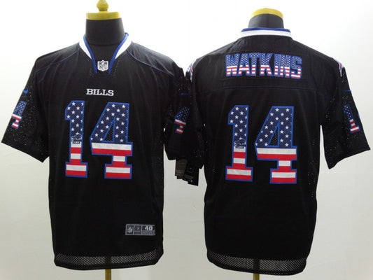 Men’s Buffalo Bills Sammy Watkins #14 Black Jersey
