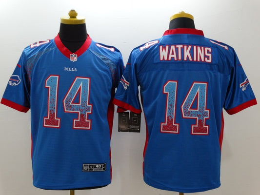 Men’s Buffalo Bills Sammy Watkins #14 Blue Jersey
