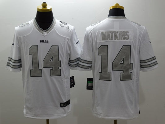Men’s Buffalo Bills Sammy Watkins #14 White Jersey