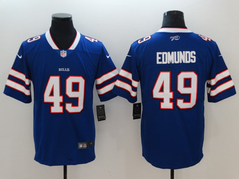 Men’s Buffalo Bills Tremaine Edmunds #49 Blue Jersey