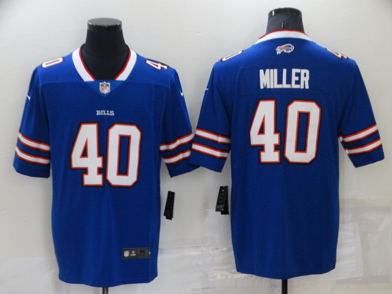 Men’s Buffalo Bills Von Miller #40 Blue Jersey