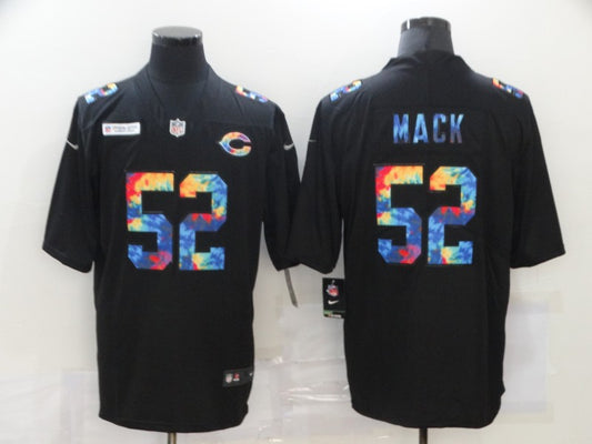 Men’s Chicago Bears #52 Khalil Mack Black Jersey