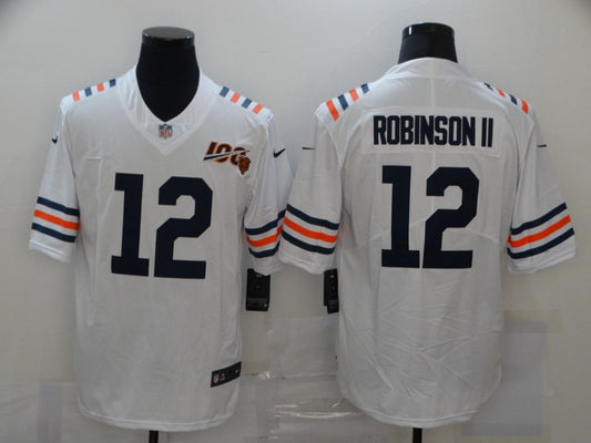 Men’s Chicago Bears Allen Robinson II #12 White Jersey