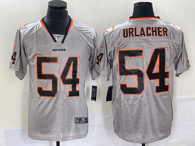 Men’s Chicago Bears Brian Urlacher #54 Gray Jersey