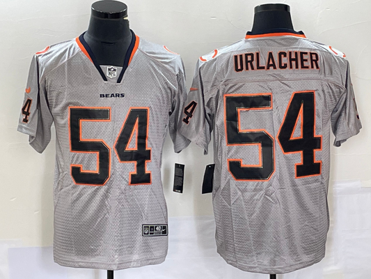 Men’s Chicago Bears Brian Urlacher #54 Gray Jersey