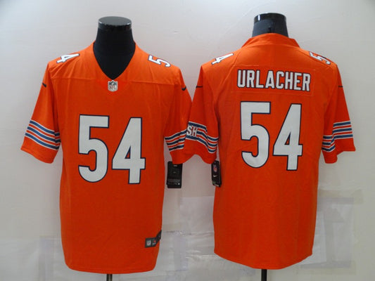 Men’s Chicago Bears Brian Urlacher #54 Orange Jersey
