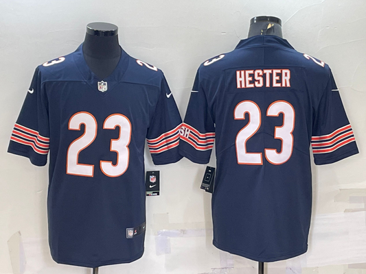 Men’s Chicago Bears Devin Hester #23 Navy Jersey