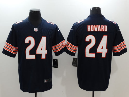 Men’s Chicago Bears Jordan Howard #24 Navy Jersey