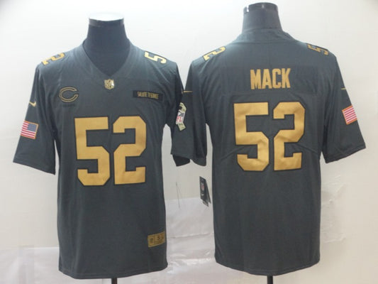 Men’s Chicago Bears Khalil Mack #52 Black Team Jersey