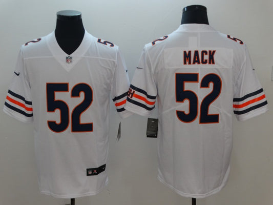 Men’s Chicago Bears Khalil Mack #52 White Jersey