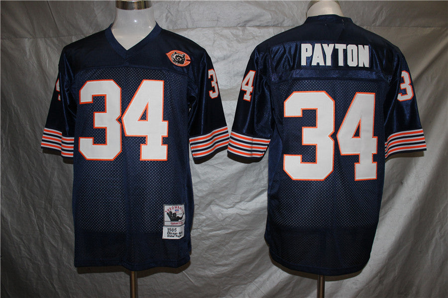 Men’s Chicago Bears Walter Payton Mitchell & Ness Navy Legacy Jersey