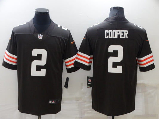 Men’s Cleveland Browns Amari Cooper #2 Brown Jersey