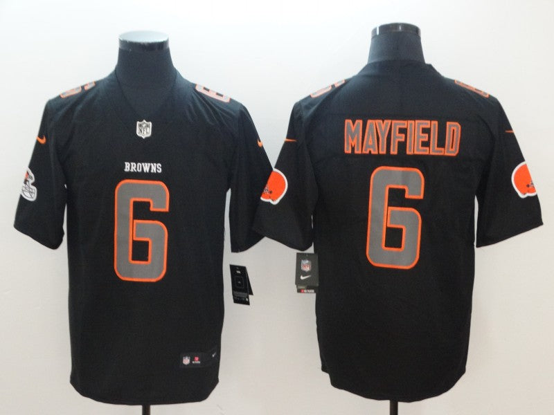 Men’s Cleveland Browns Baker Mayfield Black Jersey