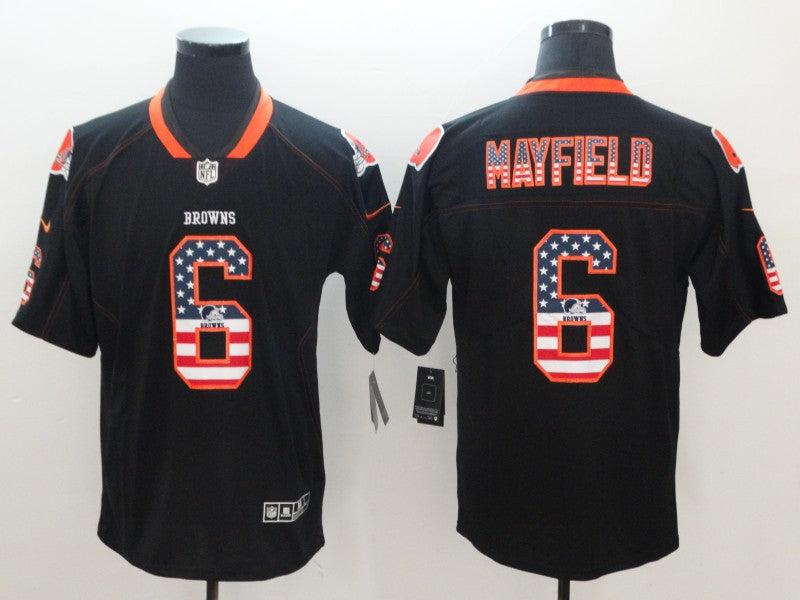 Men’s Cleveland Browns Baker Mayfield Black Legend Jersey
