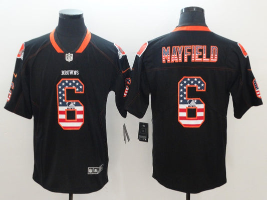 Men’s Cleveland Browns Baker Mayfield Black Legend Jersey
