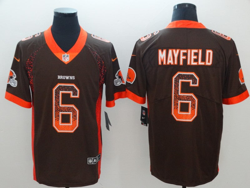 Men’s Cleveland Browns Baker Mayfield Brown Jersey