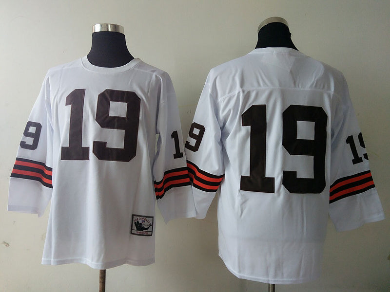 Men’s Cleveland Browns Bernie Kosar Mitchell & Ness White Legacy Jersey