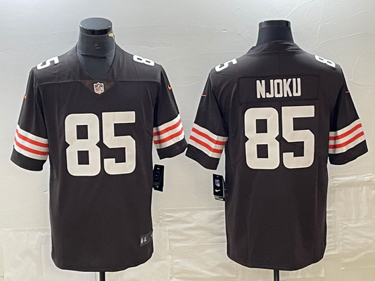 Men’s Cleveland Browns David Njoku #85 Brown Jersey