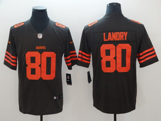 Men’s Cleveland Browns Jarvis Landry Black Jersey