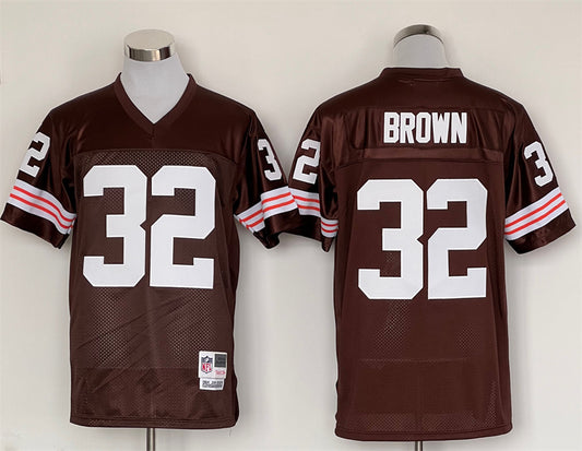 Men’s Cleveland Browns Jim Brown Mitchell & Ness Brown Legacy Jersey