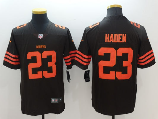 Men’s Cleveland Browns Joe Haden #23 Brown Jersey