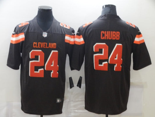 Men’s Cleveland Browns Nick Chubb #24 Brown Jersey