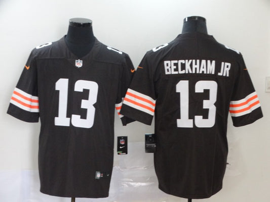 Men’s Cleveland Browns Odell Beckham Jr. #13 Brown Jersey