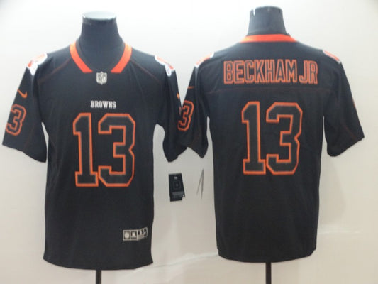 Men’s Cleveland Browns Odell Beckham Jr. Black Authentic Jersey