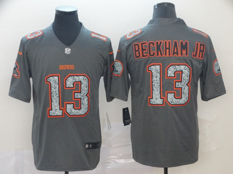 Men’s Cleveland Browns Odell Beckham Jr. Gray Jersey