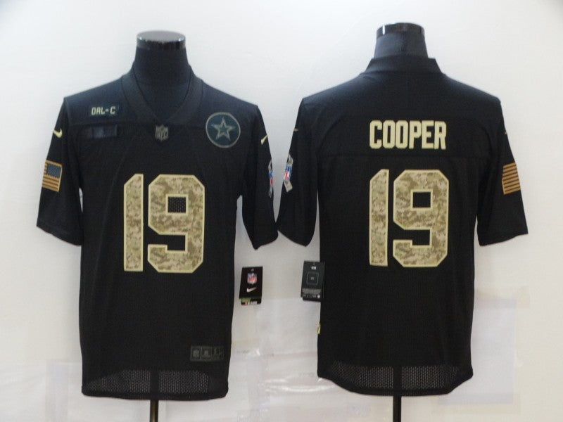 Men’s Dallas Cowboys #19 Amari Cooper Black Jersey