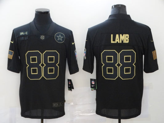 Men’s Dallas Cowboys #88 CeeDee Lamb Black Jersey