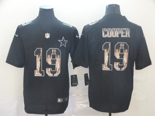 Men’s Dallas Cowboys Amari Cooper #19 Black Authentic Jersey